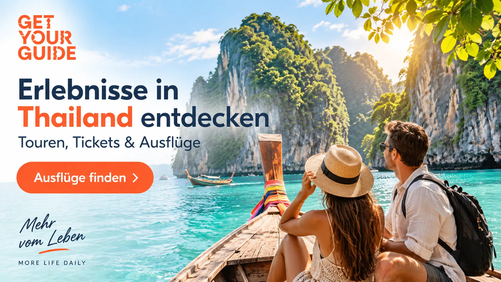 Tropischer Ausflug in Thailand als Inspiration für Aktivitäten auf Koh Lanta