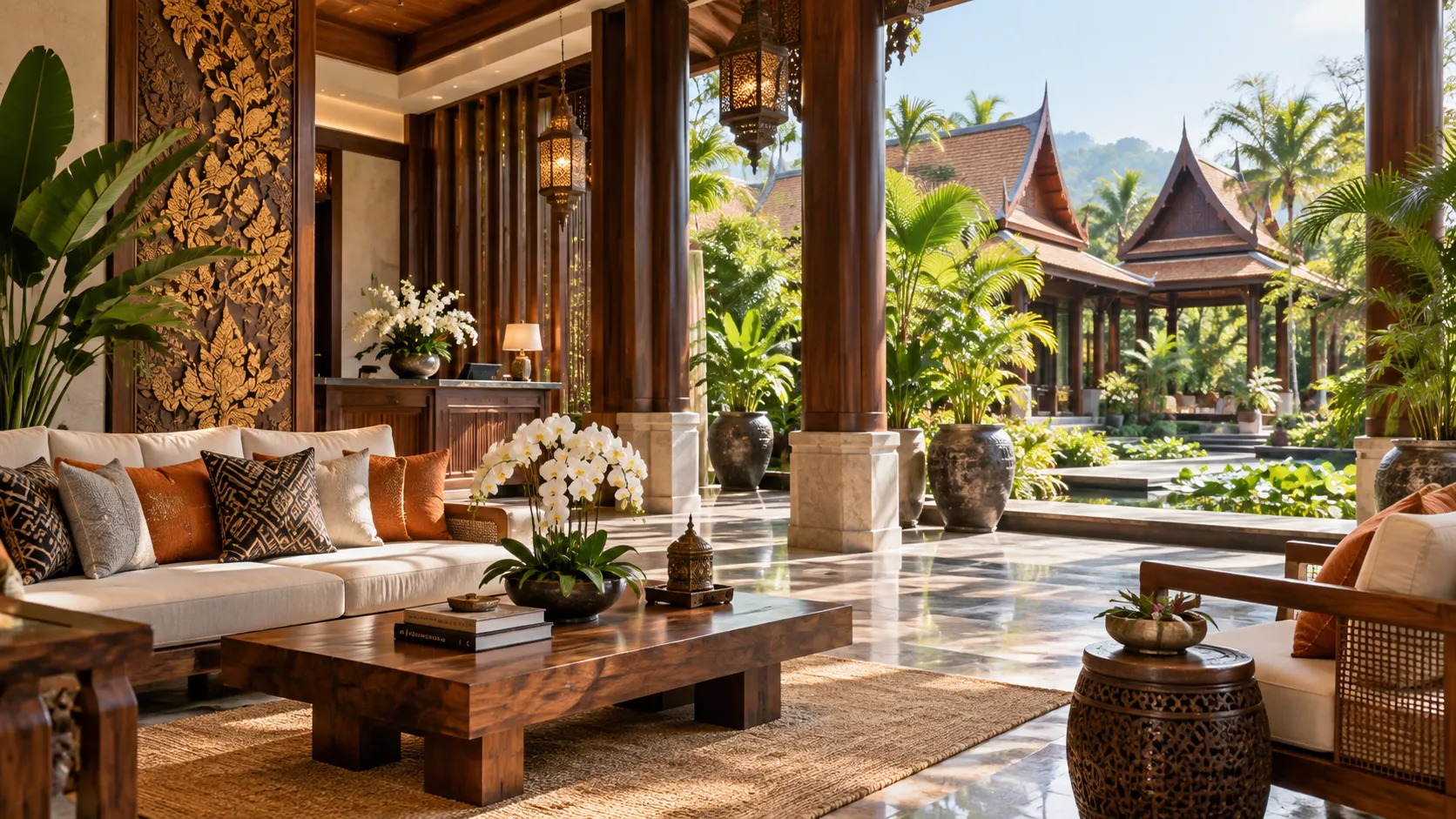 Hochwertige Unterkunft in Thailand als Inspiration für die Hotelsuche auf Koh Lanta