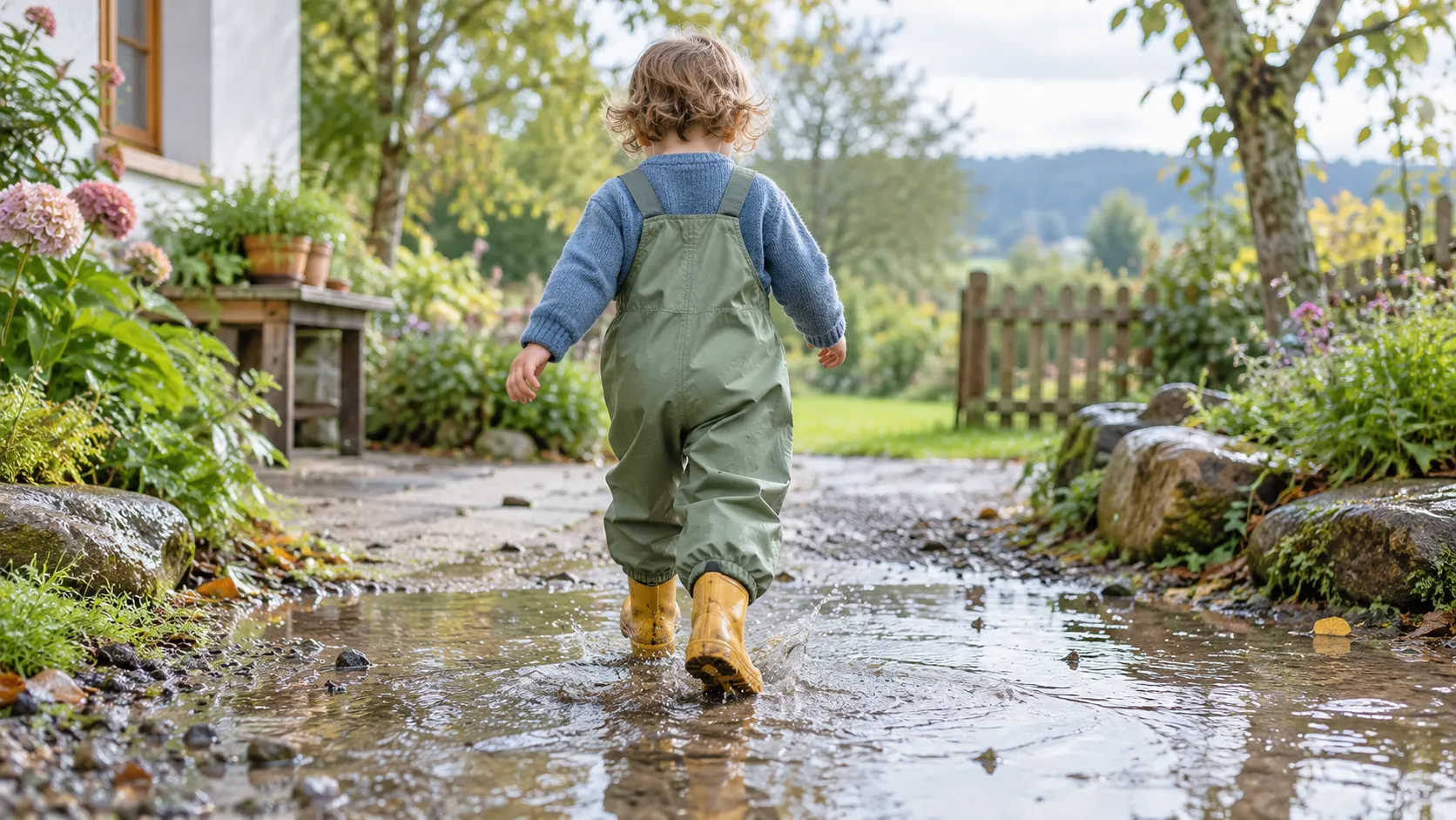 Matschhose kaufen: Welche Regenkleidung passt zu deinem Kind?